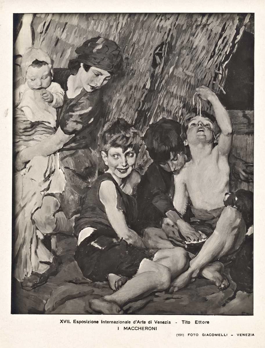 78-Ettore Tito-I maccheroni  